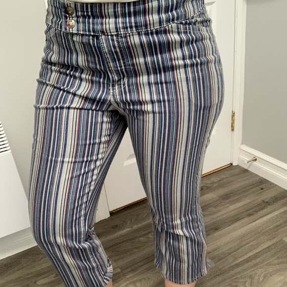 Stripes jeans stretchy - Picture 2 of 9